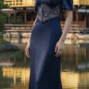 Midnight Satin 50 Shades of Navy